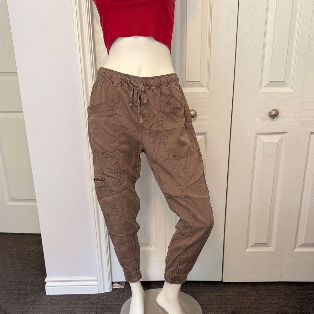 Women’s Brown LYOCELL Jogger Pants. Create a bundle and save!